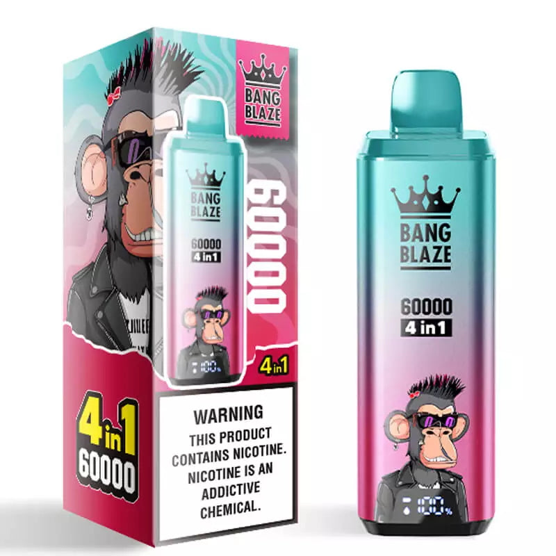 Bang Blaze 60K 4-in-1 Disposable Vape 5% 60000 Puffs vapebartime.com Bang Blaze 60K 4-in-1 Disposable Vape 5% 60000 Puffs vapebartime.com