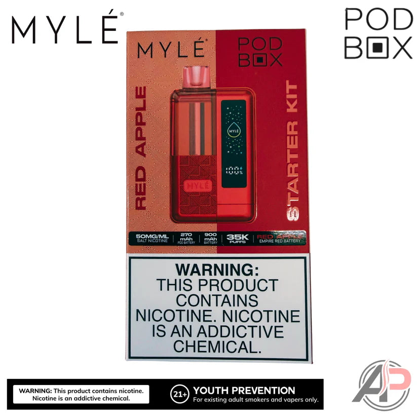 Myle Pod Box 35,000 Puffs Disposable Vape Device Kit vapebartime.com Myle Pod Box 35,000 Puffs Disposable Vape Device Kit vapebartime.com