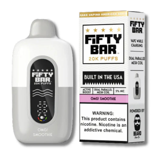 fifty bar white series 20k