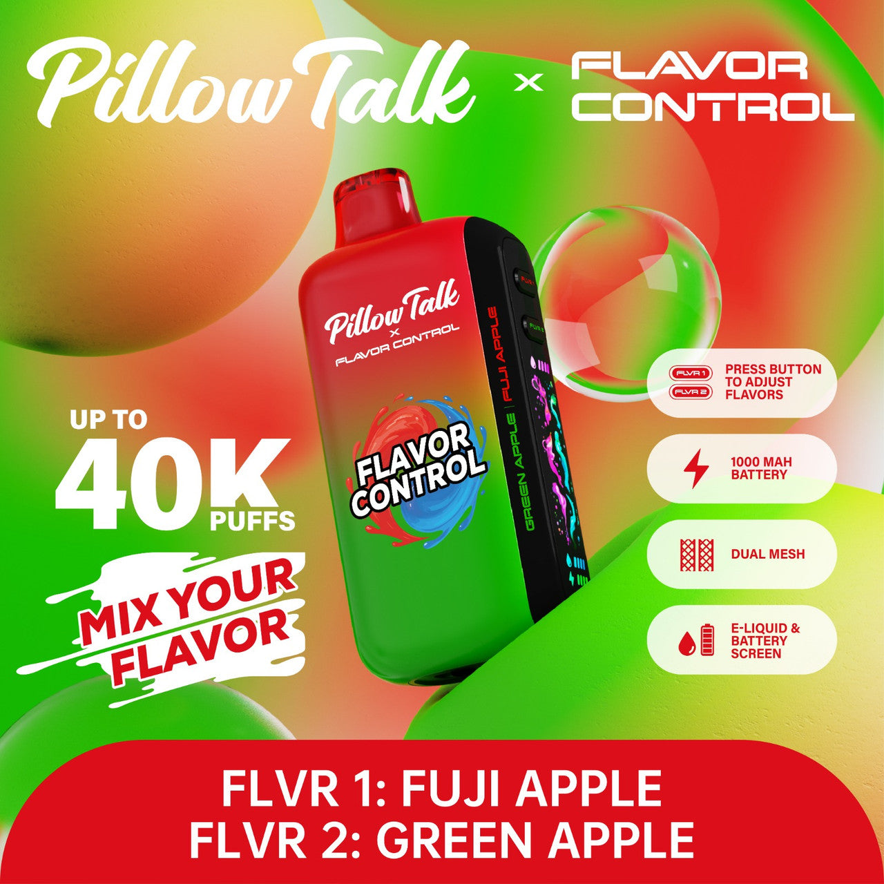 pillow talk flavor control fc40000