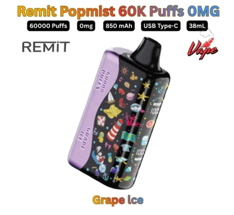 remit popmist 60000 nicotine free