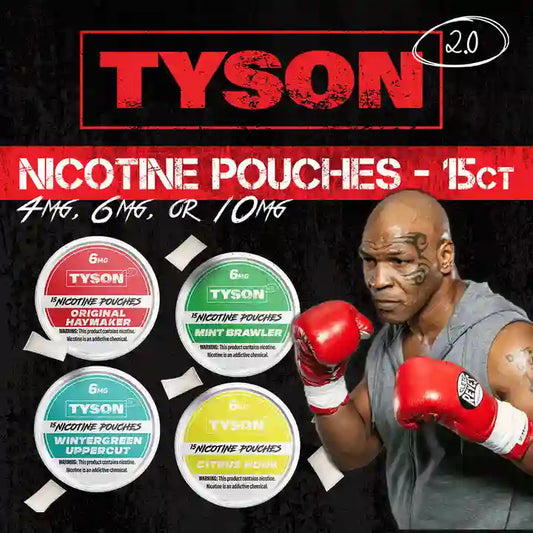tyson 2.0 nicotine pouches